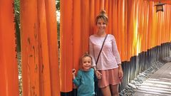 Max und Janina in Japan