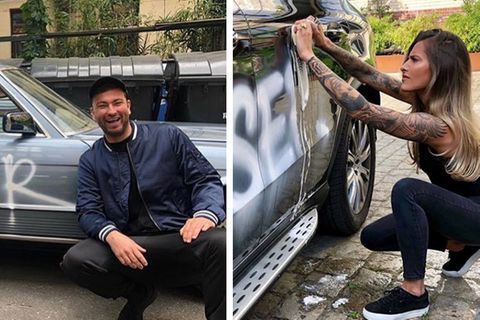 Bonnie Strange, Sophia Thomalla und Rapper Marteria