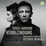 Stieg Larsson  Verblendung  Spätestens nach der US-Verfilmung ist so gut wie jedem zumindest der Titel schon einmal zu Ohren gekommen. Mit der Millennium-Trilogie hat Stieg Larsson eine der spannendsten Krimi-Reihen überhaupt geschaffen. Gelesen wird das Hörbuch passender Weise von Dietmar Wunder, der deutschen Synchonstimme von Daniel Craig, der in den Filmen den Journalisten Mikael Blomkvist verkörpert.  "Verblendung" hier bei Audible.