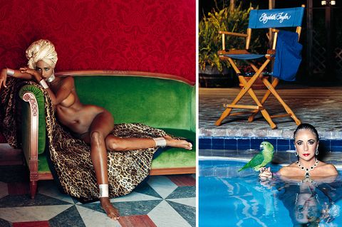 Helmut Newton "Sumo": Die nackte Iman und Liz Taylor im Pool: Fotos aus dem teuersten Bildband des 20. Jahrhunderts