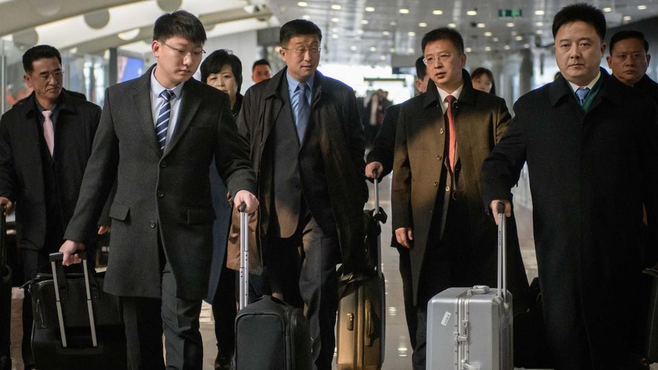 Nordkorea Hinrichtung Delegation Nordkorea Hinrichtung Delegation