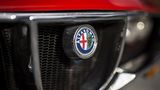 Das Scudetto mit dem Alfa-Wappen darf nicht fehlen