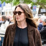 Iris Berben bei der Trauerfeier für Hannelore Elsner