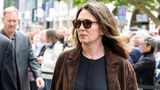 Iris Berben bei der Trauerfeier für Hannelore Elsner