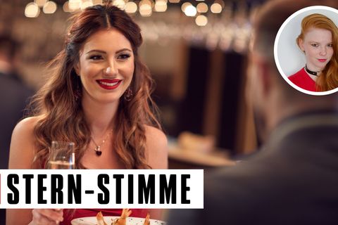 Sie strahlt - er zahlt. Hat sich so wenig geändert?