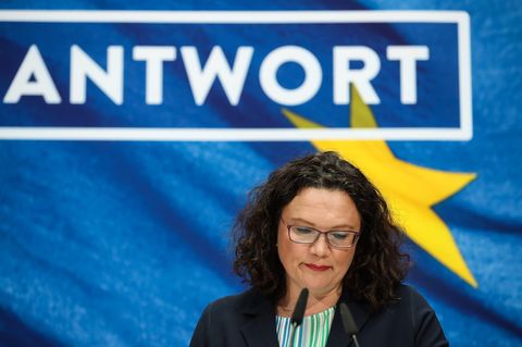 Andrea Nahles - Rücktritt - SPD - GroKo