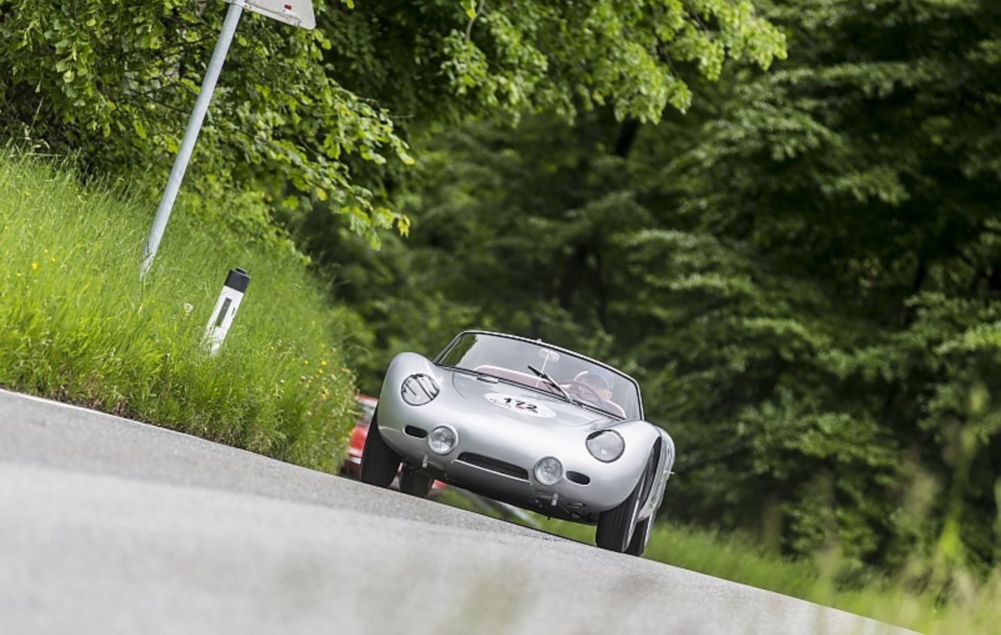 Der Porsche 718 RS 60 Spyder hat einen vergleichsweise kurzen Radstand