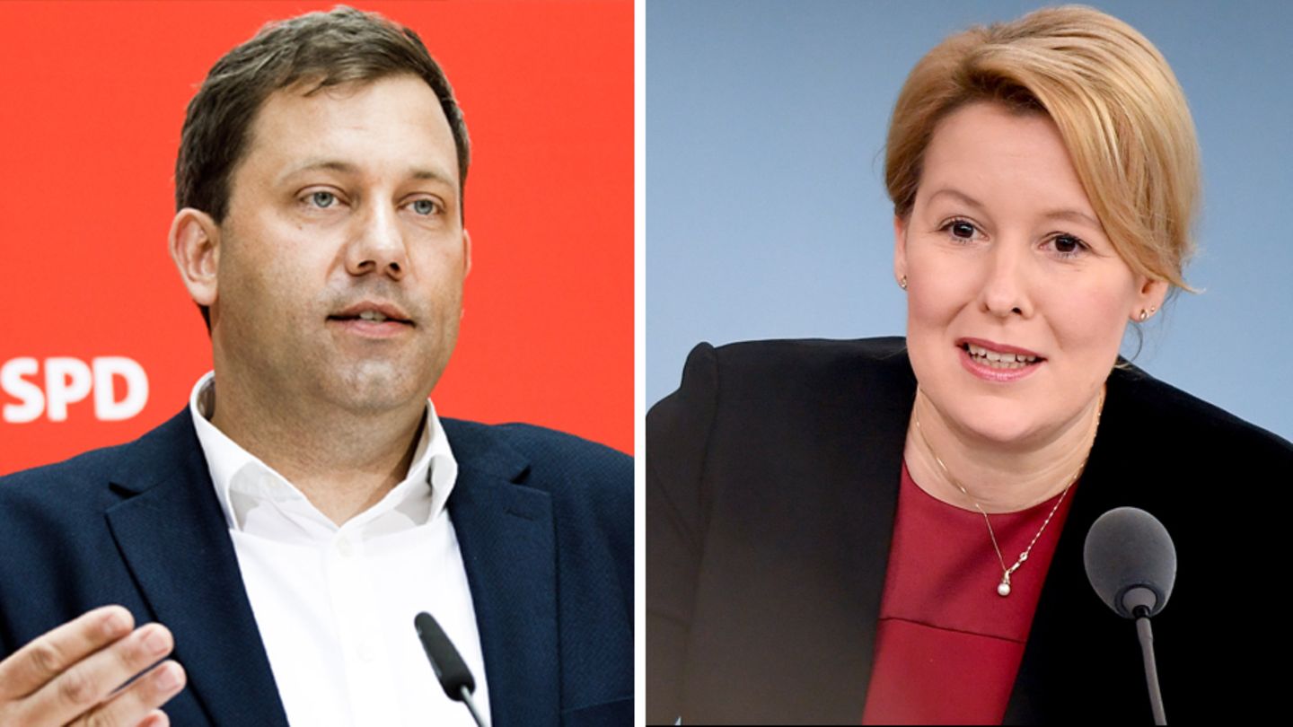 SPD-Politiker Lars Klingbeil und Franziska Giffey