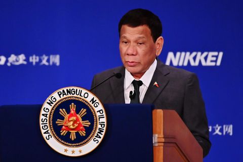 Der Präsident der Philippinen, Rodrigo Duterte
