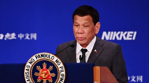 Der Präsident der Philippinen, Rodrigo Duterte