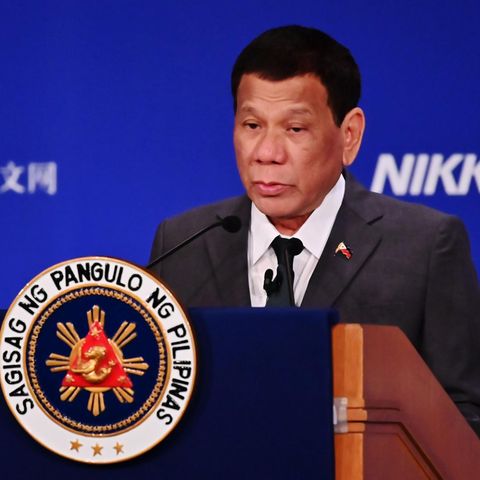 Der Präsident der Philippinen, Rodrigo Duterte