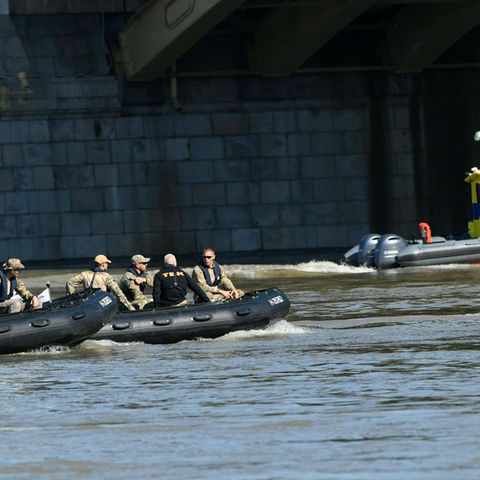 Schiffsunglück in Budapest: Zwei weitere Leichen in der Donau gefunden