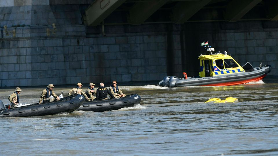 Schiffsunglück in Budapest: Zwei weitere Leichen in der Donau gefunden