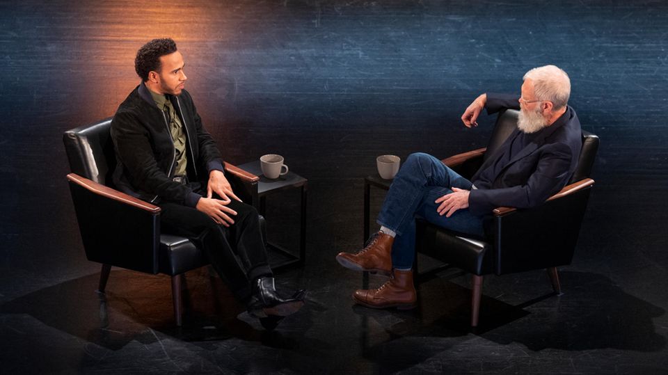 Netflix: Lewis Hamilton zu Gast bei US-Talker David Letterman Lewis Hamilton zu Gast bei US-Talker David Letterman