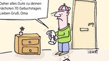 Cartoons von Tobias Schülert: Klimawandel - So schlecht geht es Frau Holle