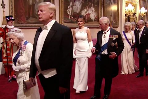 Royal Familiy: Die Trumps zu Besuch im Buckingham-Palast: Unkommentierte Szenen des Staatsbanketts  Royal Familiy: Die Trumps zu Besuch im Buckingham-Palast: Unkommentierte Szenen des Staatsbanketts