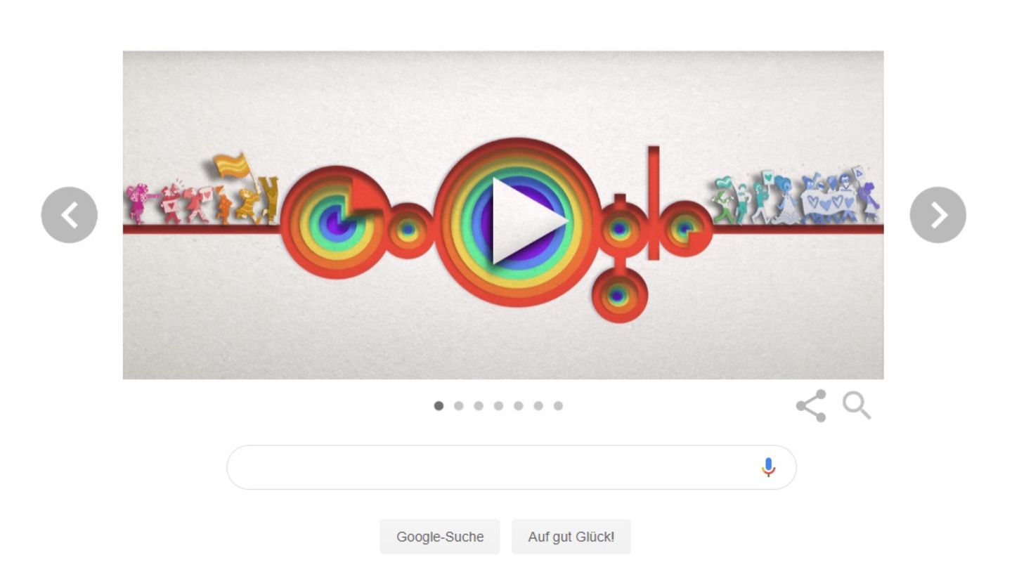 Google Doodle 50 Jahre LGBTQ+