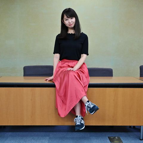 Die Initiatorin der Petition, Yumi Ishikawa