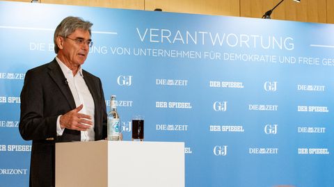 Joe Kaeser Keynote bei G+J-Veranstaltung "Verantwortung"