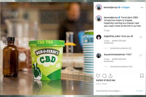 Ben&Jerry's Eisverpackung