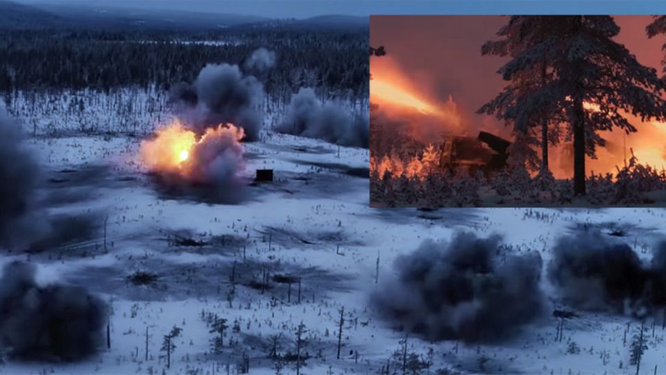 Militärübung: Unglaubliche Aufnahmen - Drohne fliegt durch Raketenhagel