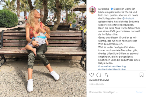 Sara Kulka solidarisiert sich mit Nina Bott