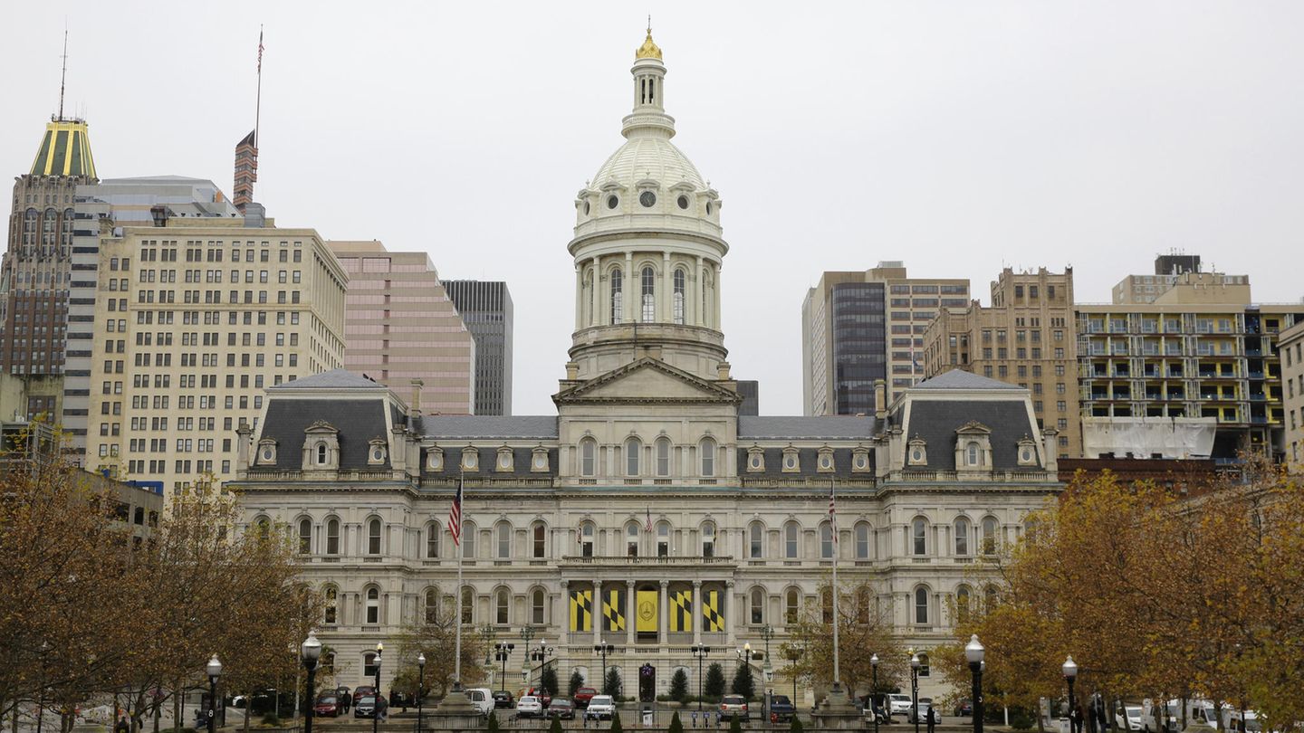 Angriff auf Baltimore: Das Rathaus von Baltimore ist durch den Hack gelähmt