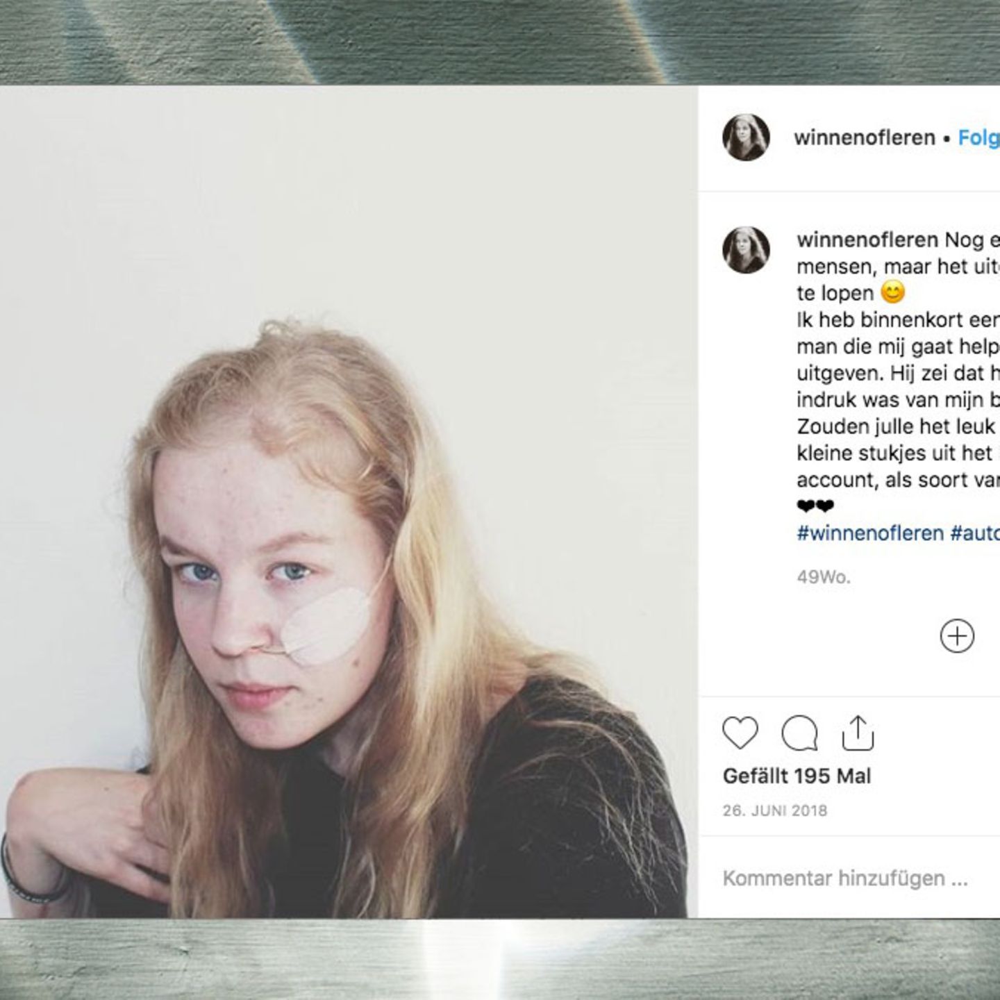 Noa Pothoven Die 17 Jahrige Die Die Erlaubnis Zu Sterben Bekam Stern De