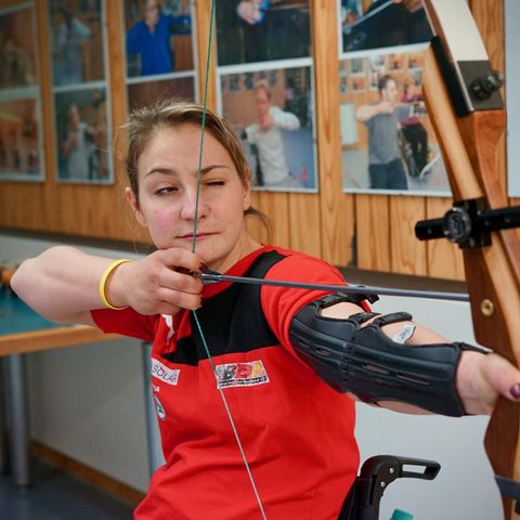 Ein Unfall veränderte das Leben von Kristina Vogel schlagartig. Doch sie kämpft sich tapfer zurück. 