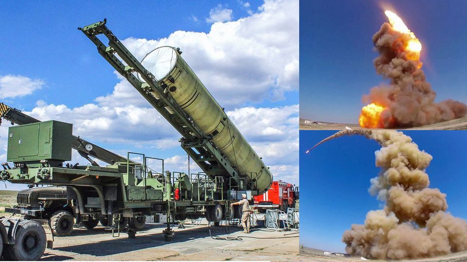 Die Rakete wurde in Kasachstan gestartet.