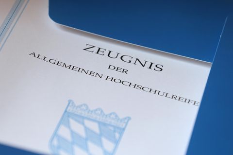 Abschlusszeugnis Abitur