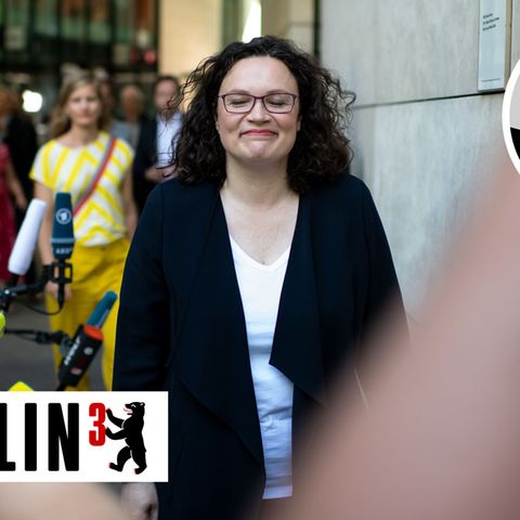 Die frühere SPD-Chefin Andrea Nahles verlässt das Willy-Brandt-Haus