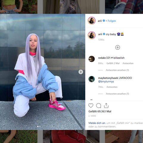 Arii hat auf Instagram 2,6 Millionen Follower. Mode verkaufen konnte sie aber deswegen nicht. 
