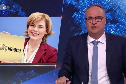 Oliver Welke spottet über das Nestlé-Video von Julia Klöckner