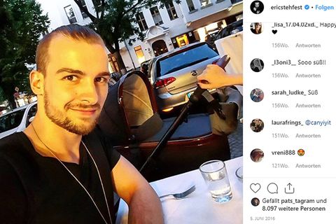 Eric Stehfest im Juni 2016: Damals war er noch ein Spargeltarzan