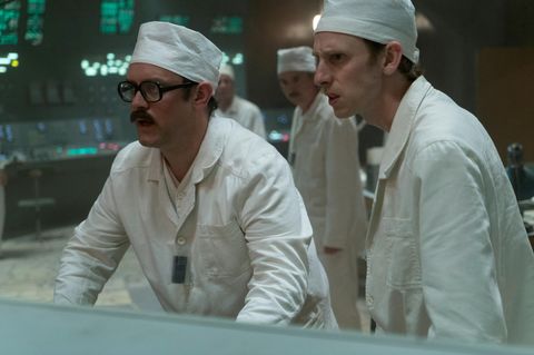 Sowjetische Wissenschaftler in der HBO-Serie "Chernobyl"