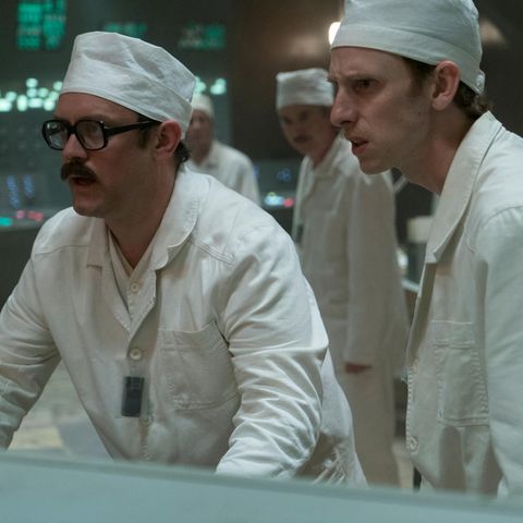 Sowjetische Wissenschaftler in der HBO-Serie "Chernobyl"