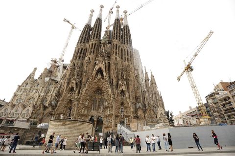 Die Sagrada Familia in Barcelona