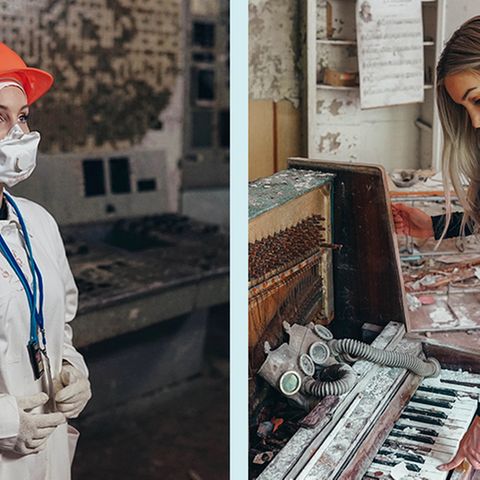 Julia Bässler in Tschernobyl