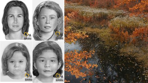 Die Gesichtsrekonstruktionen der vier Opfer wurden 2013 vom National Center for Missing & Exploited Children entworfen