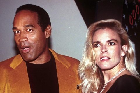 O.J. Simpson und seine Frau Nicole