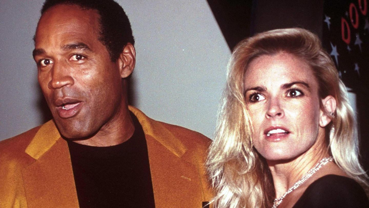 O.J. Simpson und seine Frau Nicole