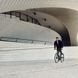 Das S2 sieht aus wie ein City-racer, fährt sich aber sehr bequem.