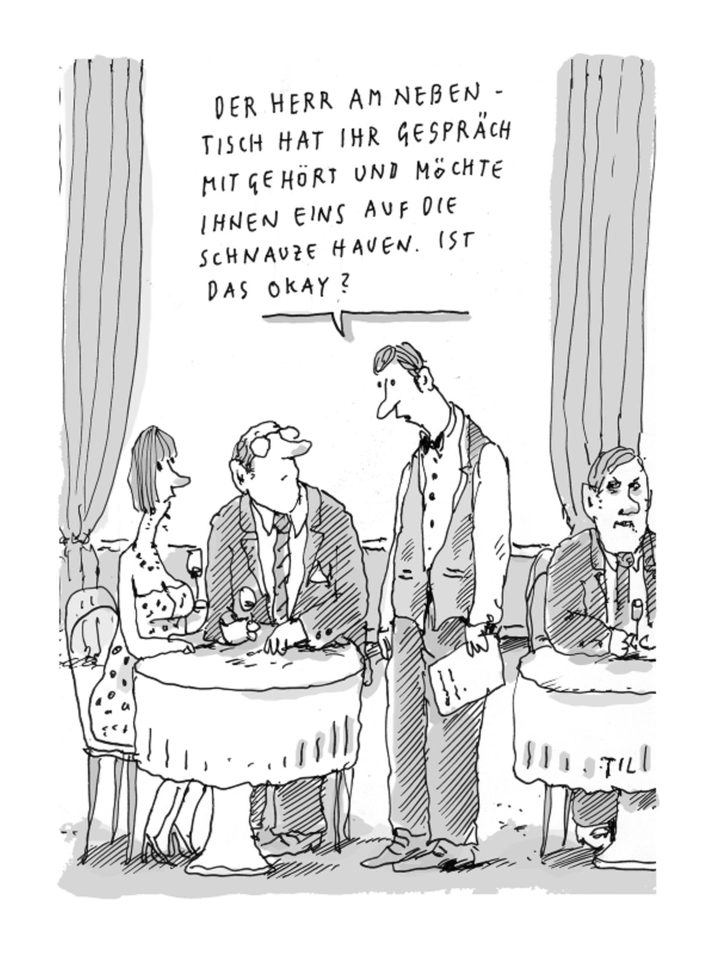 Til Mette: Cartoon der Woche