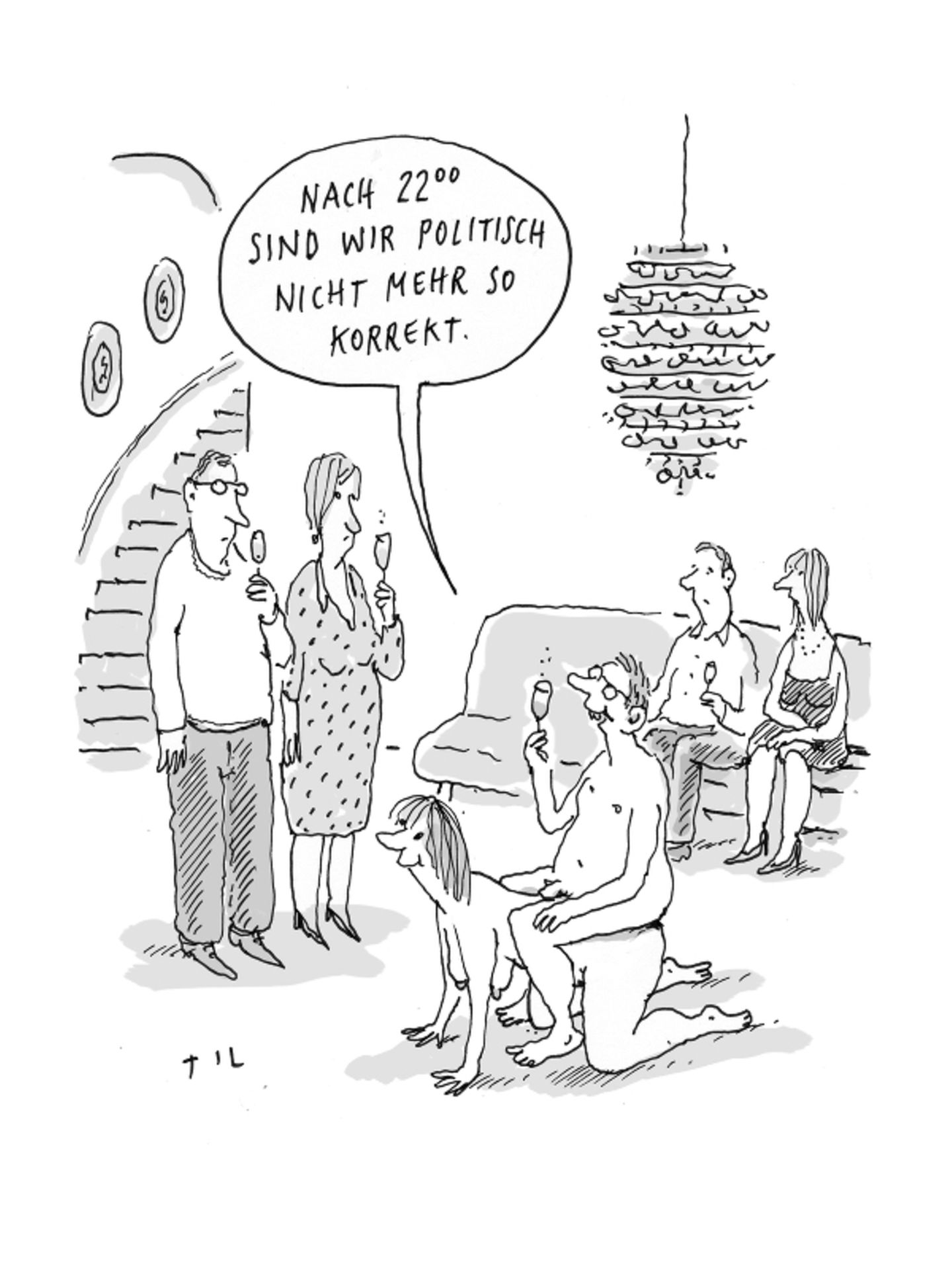 Cartoon von Til Mette