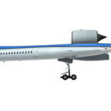 Die Passagiere sitzen im vorderen Teil der Flügel.