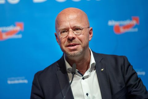 Spitzenkandidat der AfD in Brandenburg Andreas Kalbitz