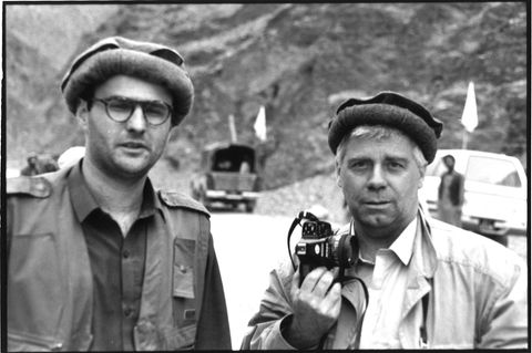 Gabriel Grüner und Volker Krämer (r.) in Afghanistan 1992