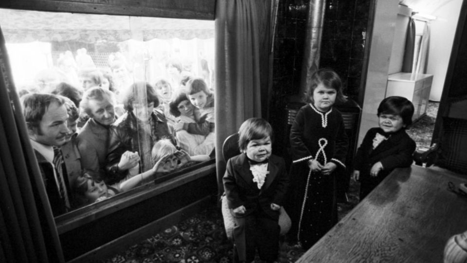 Aus der Reportage "Die drei kleinsten Menschen der Welt" 1977