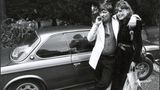 Der berühmte Filmemacher Rainer Werner Fassbinder und die Schauspielerin Margit Carstensen 1982, fotografiert von Volker Krämer